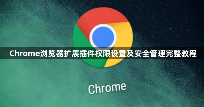 Chrome浏览器扩展插件权限设置及安全管理完整教程1