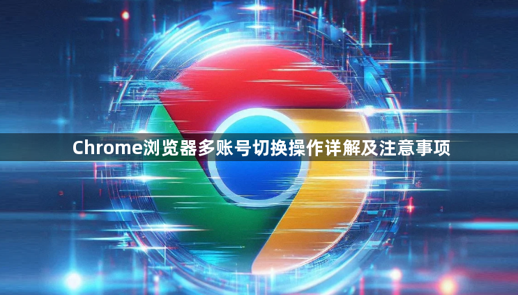 Chrome浏览器多账号切换操作详解及注意事项1