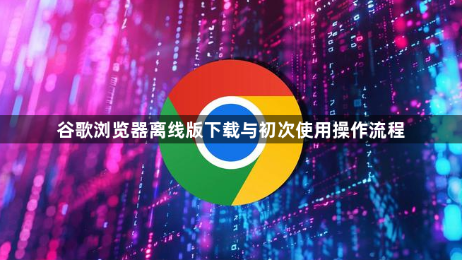 谷歌浏览器离线版下载与初次使用操作流程1