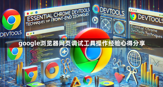 google浏览器网页调试工具操作经验心得分享1