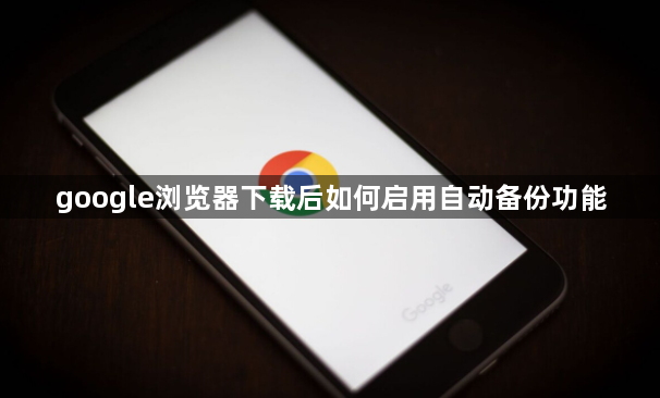 google浏览器下载后如何启用自动备份功能1