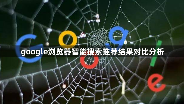 google浏览器智能搜索推荐结果对比分析1