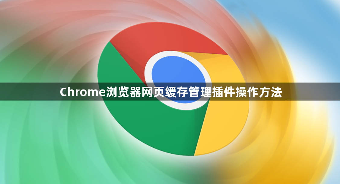Chrome浏览器网页缓存管理插件操作方法1
