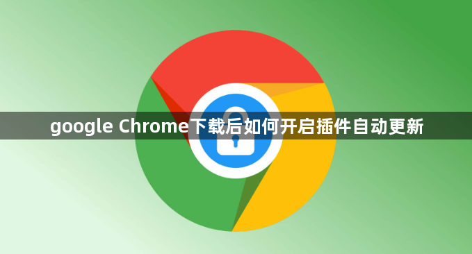 google Chrome下载后如何开启插件自动更新1