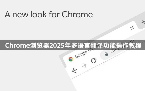 Chrome浏览器2025年多语言翻译功能操作教程1
