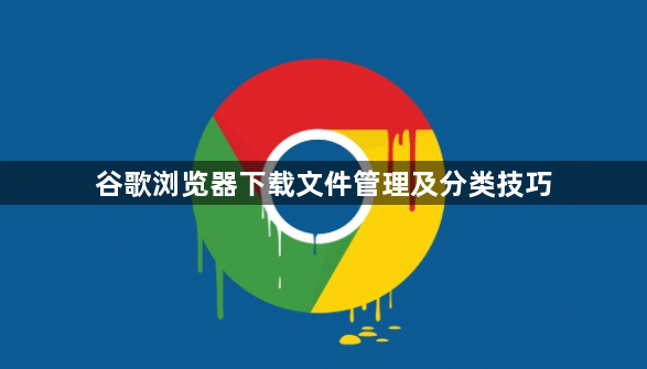 谷歌浏览器下载文件管理及分类技巧1