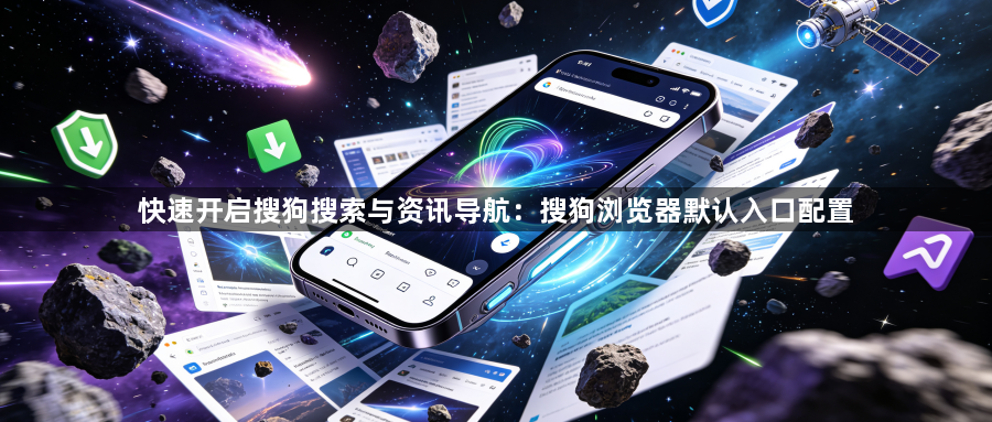 快速开启搜狗搜索与资讯导航：搜狗浏览器默认入口配置1