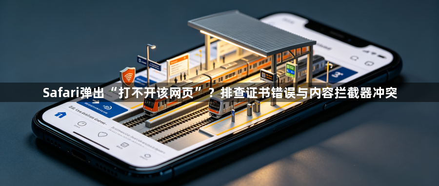 Safari弹出“打不开该网页”?排查证书错误与内容拦截器冲突1