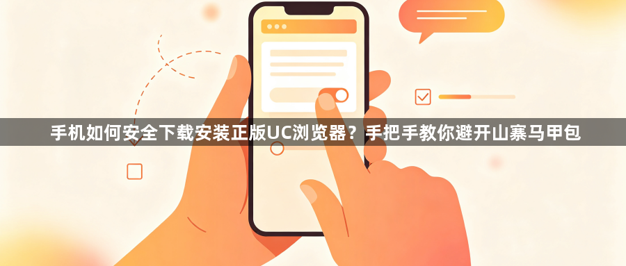 手机如何安全下载安装正版UC浏览器?手把手教你避开山寨马甲包1