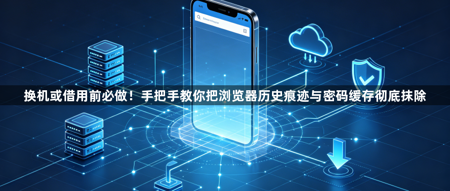 换机或借用前必做!手把手教你把浏览器历史痕迹与密码缓存彻底抹除1