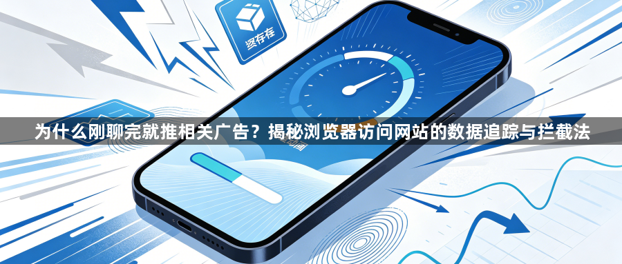 为什么刚聊完就推相关广告?揭秘浏览器访问网站的数据追踪与拦截法1