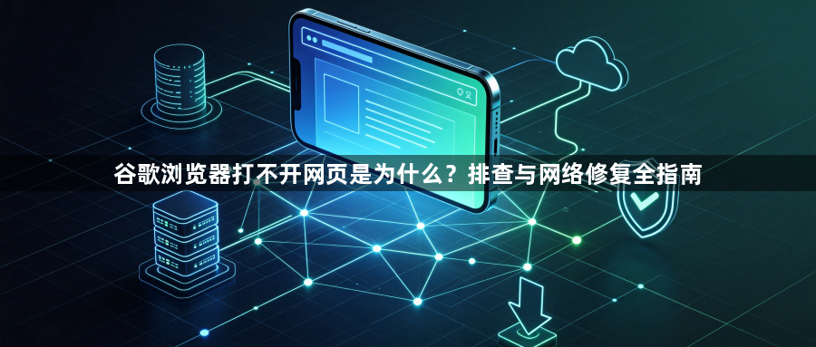 谷歌浏览器打不开网页是为什么？排查与网络修复全指南1