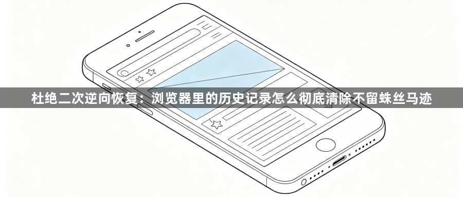 杜绝二次逆向恢复：浏览器里的历史记录怎么彻底清除不留蛛丝马迹1