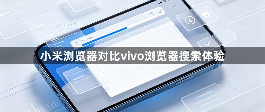 小米浏览器对比vivo浏览器搜索体验1