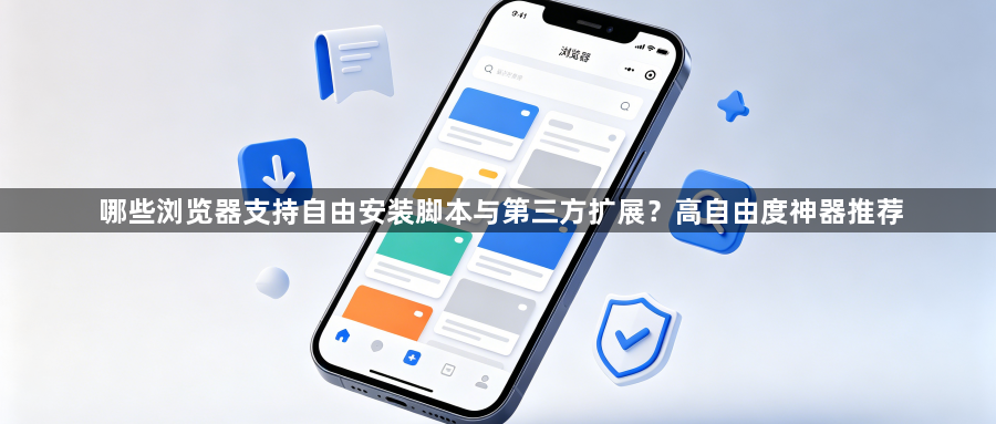 哪些浏览器支持自由安装脚本与第三方扩展?高自由度神器推荐1