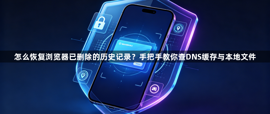 怎么恢复浏览器已删除的历史记录？手把手教你查DNS缓存与本地文件1
