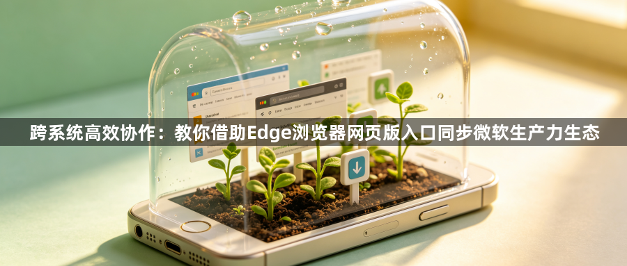 跨系统高效协作：教你借助Edge浏览器网页版入口同步微软生产力生态1