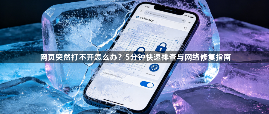 网页突然打不开怎么办?5分钟快速排查与网络修复指南1