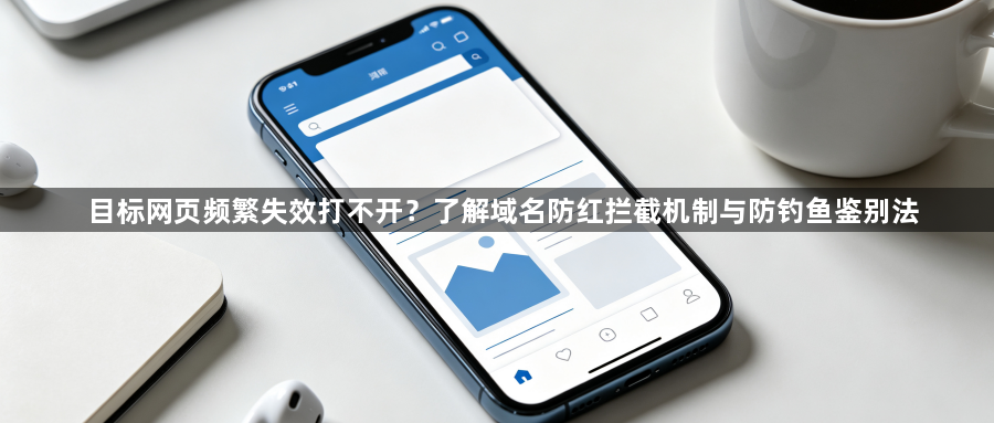 目标网页频繁失效打不开？了解域名防红拦截机制与防钓鱼鉴别法1