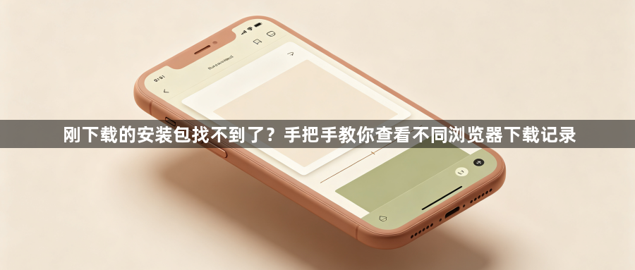 刚下载的安装包找不到了?手把手教你查看不同浏览器下载记录1