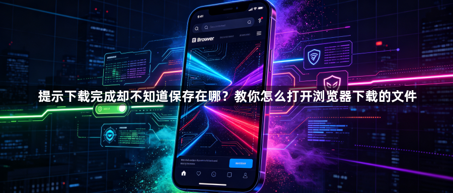 提示下载完成却不知道保存在哪?教你怎么打开浏览器下载的文件1