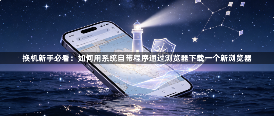 换机新手必看:如何用系统自带程序通过浏览器下载一个新浏览器1