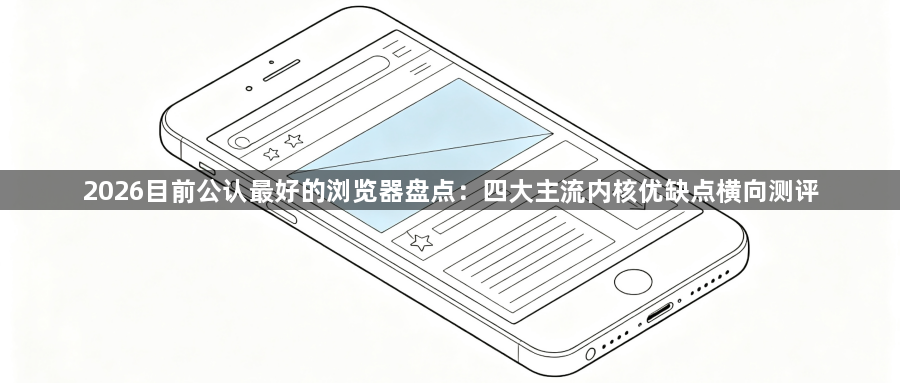 2026目前公认最好的浏览器盘点:四大主流内核优缺点横向测评1