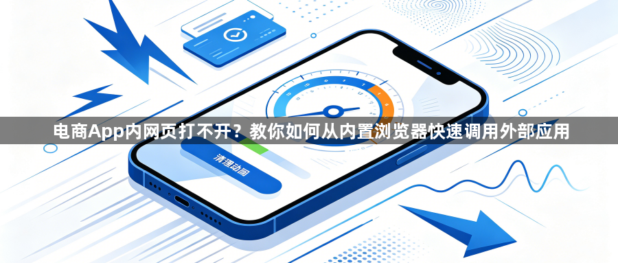 电商App内网页打不开?教你如何从内置浏览器快速调用外部应用1